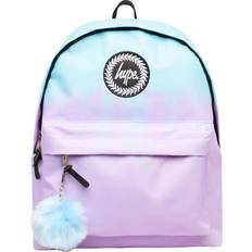 Hype Blåa Väskor Hype Evie CAMO ryggsäck, Blue/Lilac Drips, En storlek, Skolryggsäck