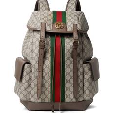 Gucci Herr Ryggsäckar Gucci Ophidia GG Medium Backpack - Beige/Ebony