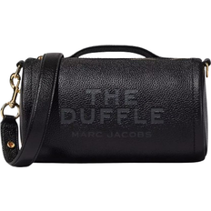 Guld Duffelväskor & Sportväskor Marc Jacobs The Leather Duffle Bag - Black