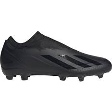 Adidas 13.5 - 39 - Unisex Fotbollsskor adidas X Crazyfast.3 Laceless FG Soccer Cleats - Core Black