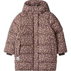 Wheat Yrsa Puffer Jacket - Eggplant Flowers