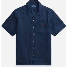Herr - Linne T-shirts & Linnen Polo Ralph Lauren Pocket Short Sleeve Shirt Newport Navy