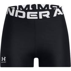 Under Armour Dam - Elastan/Lycra/Spandex Shorts Under Armour Women's HeatGear Shorty Black White