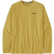 Patagonia Beige - Herr Överdelar Patagonia P-6 Logo Long-Sleeve Responsibili-T-Shirt Men's