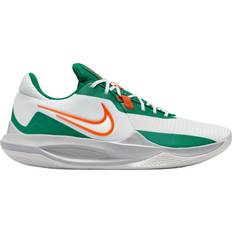 Nike 41 ½ - Dam Basketskor Nike Precision 6 - White/Malachite/Sundial/Safety Orange
