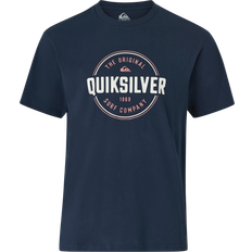 Quiksilver Herr Kläder Quiksilver T-shirt Circle Up SS Blå