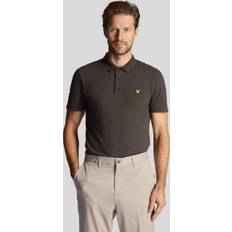 Lyle & Scott Polyester Pikétröjor Lyle & Scott And Men's Sleeve Polo Shirt Grey 40/Regular