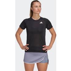 Adidas Dam - Svarta - Återvunnet material T-shirts adidas T-shirt för kvinnor Short Sleeve Club Tee svart, HS1450