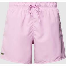 Lacoste Herr Badkläder Lacoste Men's Light Quick-Dry Swim Shorts Pink Green