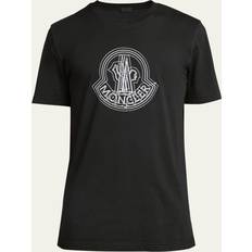 Moncler XS Kläder Moncler Black Graphic T-Shirt