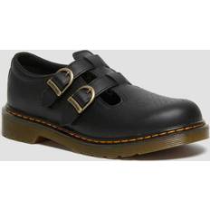 Barnskor Dr. Martens Girl's 8065 Buckle Girls Senior School Shoes Black