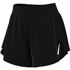 XXS Shorts Nike Damen Shorts W Arswft Dfadv Mr 3In Short, Black/White, FN2328-010
