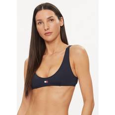 Tommy Hilfiger Bikiniöverdelar Tommy Hilfiger Heritage Scoop Neck Bralette Bikini Top DARK NIGHT NAVY