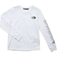 The North Face NEW L/S Graphic TNF White Langærmede T-shirts Bomuld hos Magasin Hvid