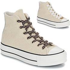 Converse Bruna - Dam Sneakers Converse Chuck Taylor All Lift & Leather Brown