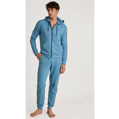 Calida Jackor Calida RMX Lounge Leisure Jacket Niagara blå styck, 56, Niagara Blue