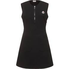 Moncler M - Svarta Klänningar Moncler Cotton Blend Dress Black