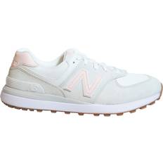 New Balance Golfskor New Balance Women's 574 Greens Golf Shoes, 8.5, Sand