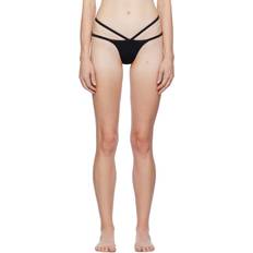 Versace Dam Kläder Versace Women's Strappy Bikini Bottoms Black Black