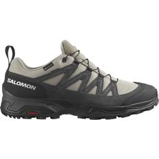 Salomon 45 - Dam Trekkingskor Salomon X Ward Leather GTX W - Vintage Khaki/Black/Pewter
