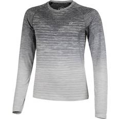 Asics T-shirts & Linnen Asics Women's Seamless LS Top - Carrier Grey/Glacier Grey