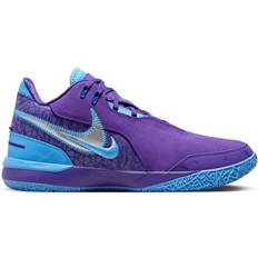 4 - Lila Basketskor Nike LeBron NXXT Gen AMPD M - Field Purple/University Blue/Metallic Silver