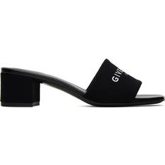 Givenchy Tofflor & Sandaler Givenchy Black 4G Heeled Sandals 001-Black IT