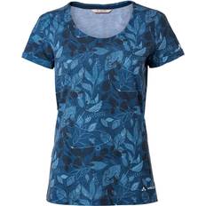 Vaude Dam T-shirts & Linnen Vaude Skomer AOP T-shirt Women Ultramarine