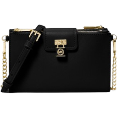 Svarta - Tryckknapp Väskor Michael Kors Ruby Small Saffiano Leather Crossbody Bag - Black