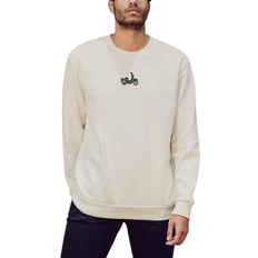 Green Fish Men's Sweater - Beige
