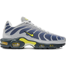 Nike Herr - Silver Sneakers Nike Air Max Plus M - Metallic Silver/Obsidian/Photon Dust/Opti Yellow