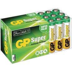 Alkalisk - Batterier/Powerbanks Batterier & Laddbart GP Batteries AAA Super Alkaline Compatible 24-pack