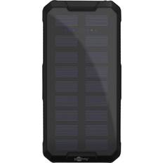 Solcell batterier och laddbart Goobay Solar Powerbank 20000mAh