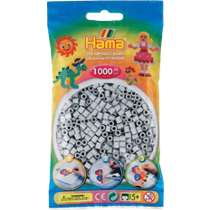 Hama Fåglar Leksaker Hama Midi Beads Light Grey 1000pcs