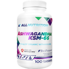 Ashwagandha - Kisel Kosttillskott Allnutrition Ashwagandha KSM-66 100 st