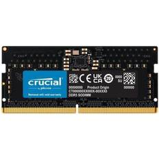 SO-DIMM DDR5 RAM minnen Crucial Classic Black SO-DIMM DDR5 5600MHz 48GB ECC (CT48G56C46S5)