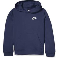 Nike Hoodies Nike Older Kid's Sportswear Club Pullover Hoodie - Midnight Navy/White (BV3757-410)