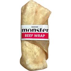 Monster Nötkött Husdjur Monster Raw Beef Wrap Tuggis Hund Medium