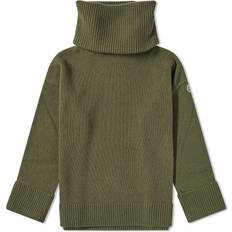Moncler Tröjor Moncler Wool turtleneck sweater grey