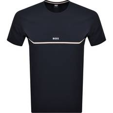 Hugo Boss Blåa - Bomull - Herr T-shirts Hugo Boss Unique T-shirt - Navy
