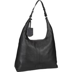 Burkely Handtasche Schwarz Unifarben für Damen One Size