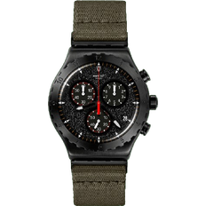 Swatch Kronografer Armbandsur Swatch By The Bonfire (YVB416)