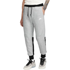 Herr - XXL Byxor & Shorts Nike Sportswear Tech Fleece Joggers Men's - Dark Grey Heather/Black/White