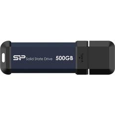 Silicon Power SSDs Hårddiskar Silicon Power MS60 SSD 500GB USB 3.2 Gen 2