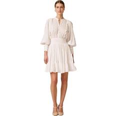 ByTiMo Dam Kläder byTiMo Cotton Slub Mini Dress Perfect White