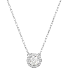 Swarovski Justerbar storlek Halsband Swarovski Constella Pendant Necklace - Silver/Transparent