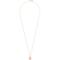 Rosa Halsband Caroline Svedbom Mini Drop Necklace Flamingo Ignite