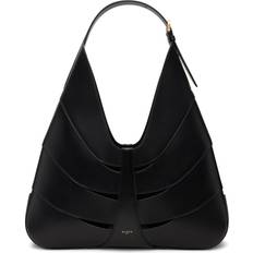 Alaïa Womens Noir Delta Leather Shoulder bag