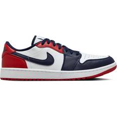 Nike 13.5 - Herr Golfskor Nike Air Jordan 1 Low G M - White/Varsity Red/Obsidian