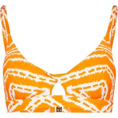 Seafolly Bikiniöverdelar Seafolly Damen Bikinioberteil Zanzibar Twist Front Bralette Orange
